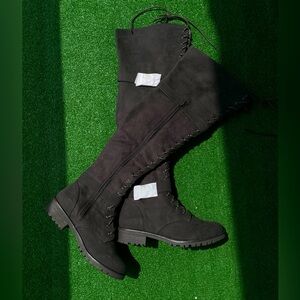 From just shoedazzle. These gray over the knee boots are so cute.